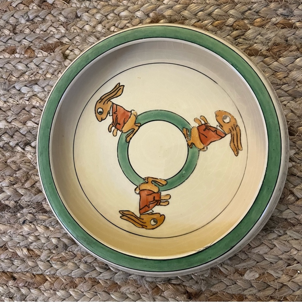 Dish for child-Roseville Antique probably from the Roseville